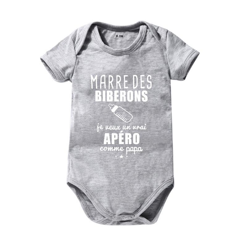 Pure Cotton One-pieces Baby Romper
