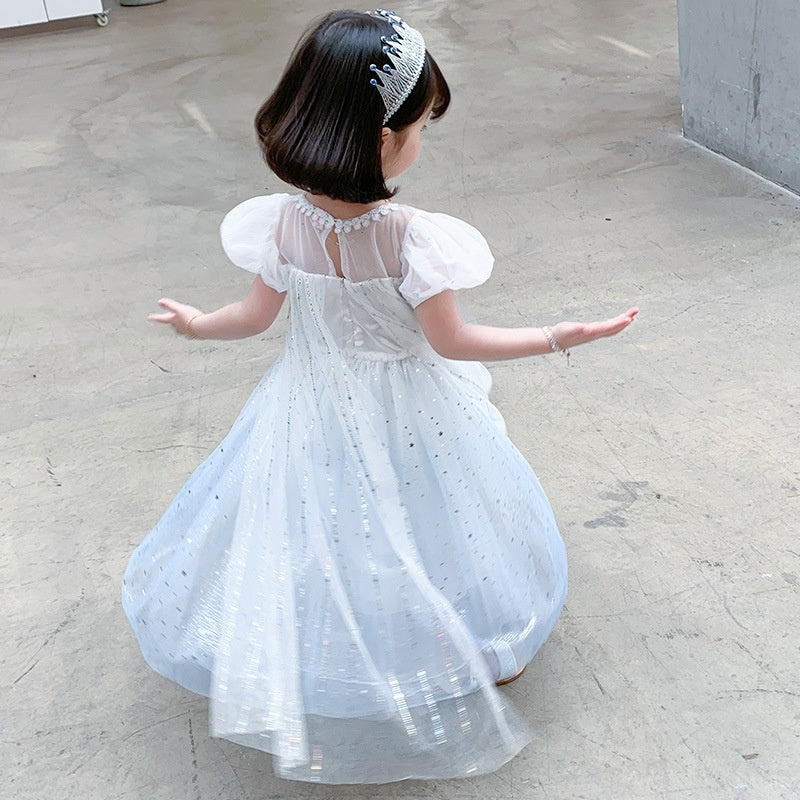 Princess Elsa Girls Baby Gradient Dress