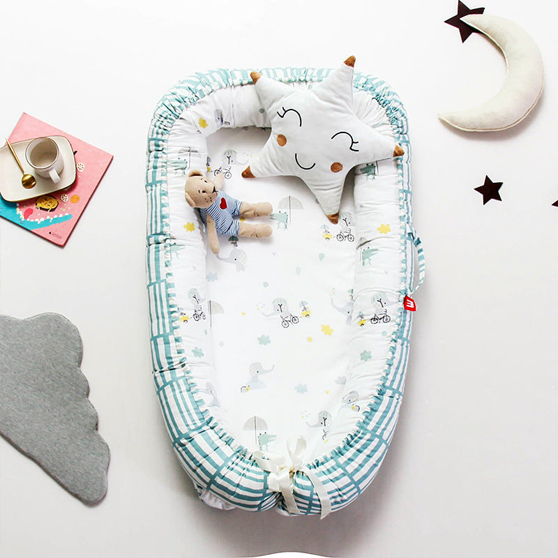 Cotton Bionic Coaxing Sleep Baby Isolation Crib